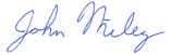 John Miley signature